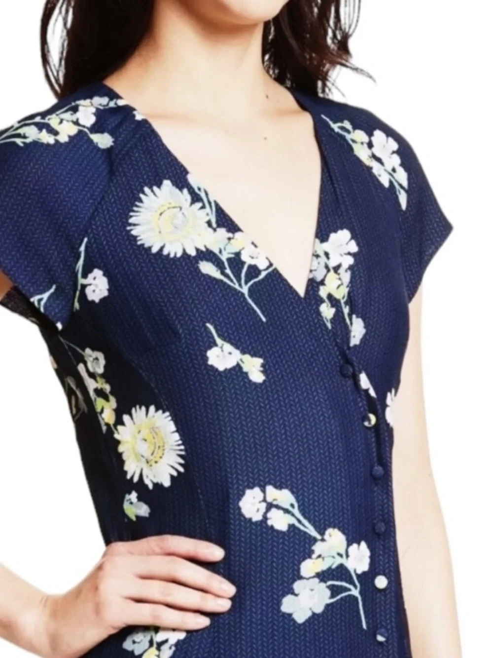 Free People Lost In You Midi Floral Dress